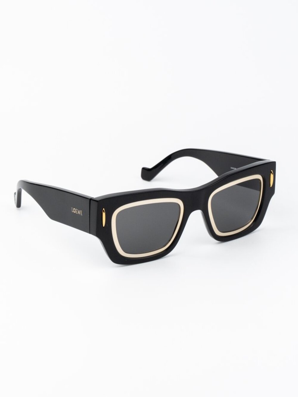 Loewe Men Sunglasses Black Square LW40168I 01A NEW AUTHENTIC - Picture 5 of 11